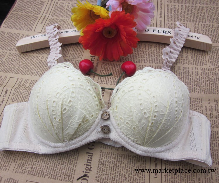 批發供應純棉竹炭鏤空日系森林風少女內衣文胸套裝工廠,批發,進口,代購