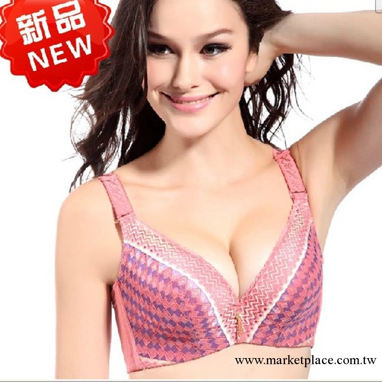 批發品牌文胸 熱賣金邊內衣爆款深V 調整外擴下垂收副乳 集中聚攏工廠,批發,進口,代購