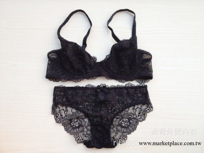 維多利亞的秘密超薄內衣 超薄性感全蕾絲女士文胸  文胸套裝35/件工廠,批發,進口,代購
