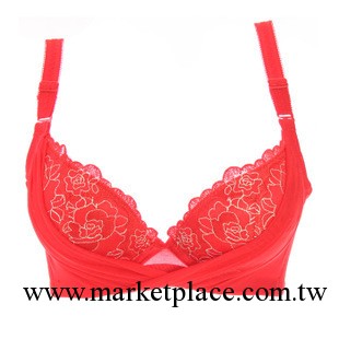 【淘寶爆款】正品自產自銷 收副乳集中深V內衣文胸聚攏B杯9048工廠,批發,進口,代購