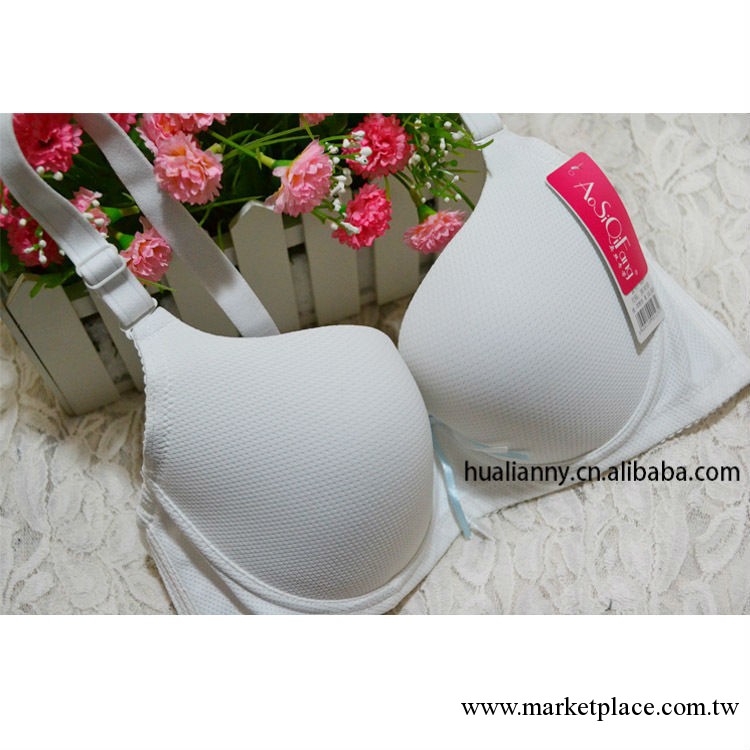 奧斯奇芳文胸123 透氣 加寬三排扣薄裝女士內衣工廠,批發,進口,代購