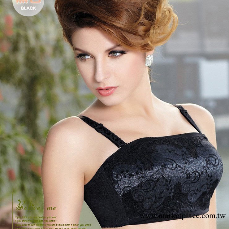 芳倩 爆款 超厚聚攏調整型少女內衣蕾絲抹胸式防走光文胸廠價直供工廠,批發,進口,代購