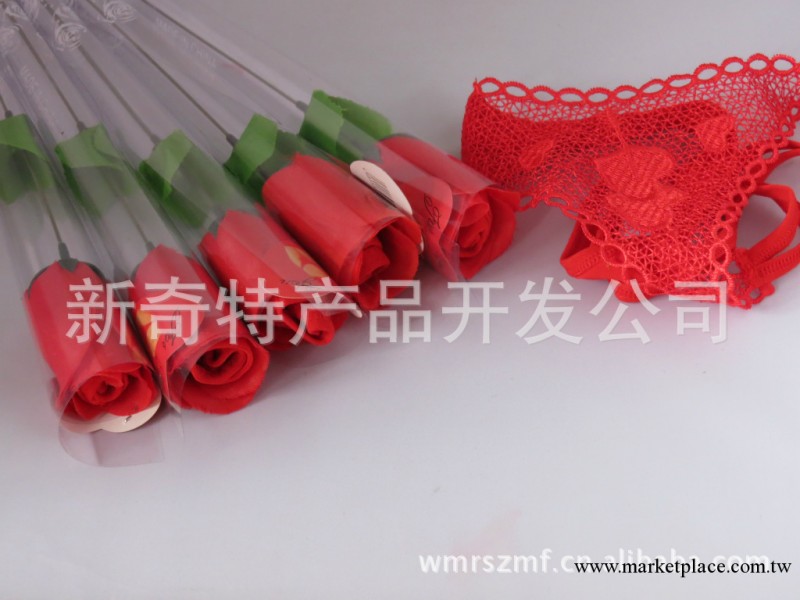 玫瑰花內褲  愛情浪漫情人節 男士送女士最佳神秘禮物工廠,批發,進口,代購