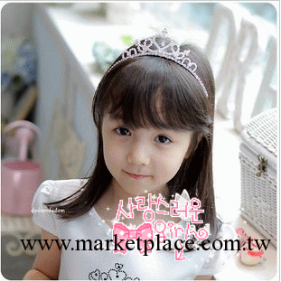 韓國精致兒童飾品閃亮水鉆兒童皇冠發箍兒童發飾兒童頭飾GR001批發・進口・工廠・代買・代購