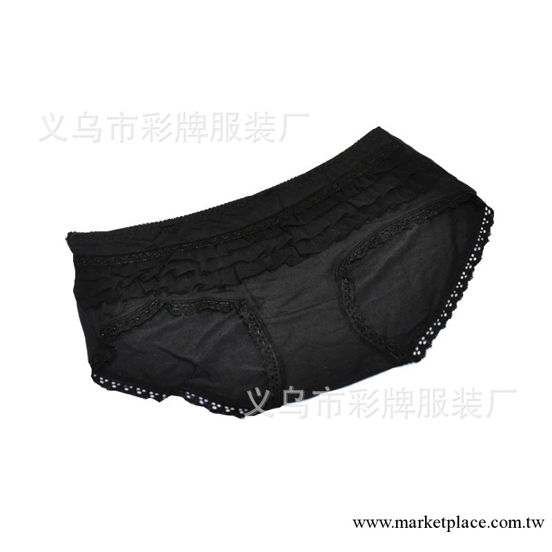 廠傢女式 纖維材質 透氣 清爽 荷葉褶 小清新 女性內褲批發工廠,批發,進口,代購