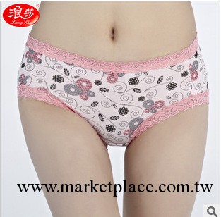 2條裝 浪莎內褲 女士木纖維蕾絲花邊三角褲 內褲批發工廠,批發,進口,代購
