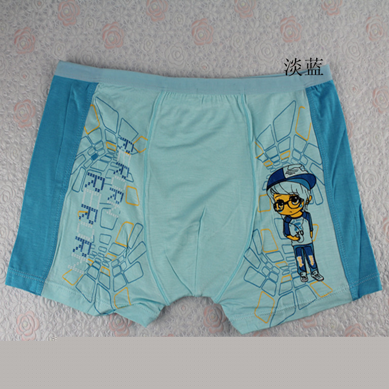 男童竹纖維平角內褲批發 廠傢直銷男童卡通平角內褲BNSK5502-XL工廠,批發,進口,代購