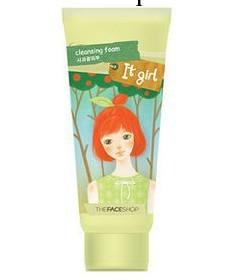 The Face Shop it girl時尚女郎 蘋果控油美白泡沫洗面奶工廠,批發,進口,代購