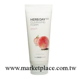 正品The Face Shop thefaceshop水蜜桃洗面奶 美白 收縮毛孔工廠,批發,進口,代購