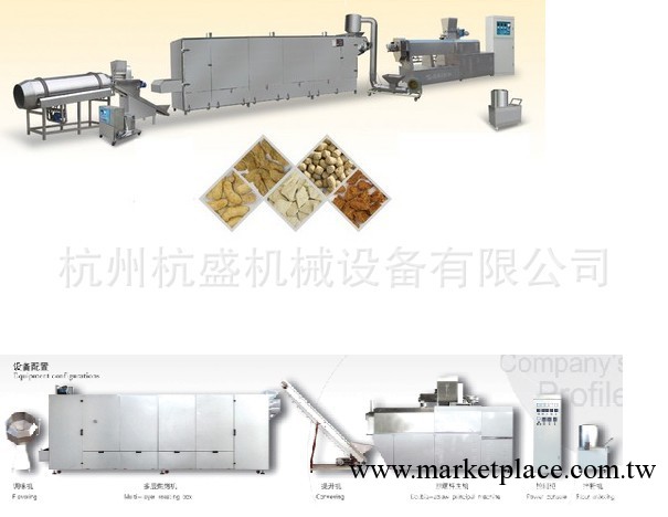 雙螺桿膨化機,單螺桿膨化機,夾餡機,整形機,烘幹機,連續調味機工廠,批發,進口,代購