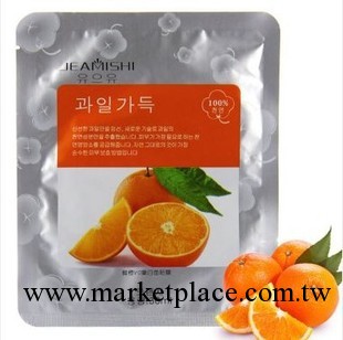 現貨銷售 韓國水果面膜廠傢 鮮橙VC美白面膜 韓國水果祛斑面膜工廠,批發,進口,代購