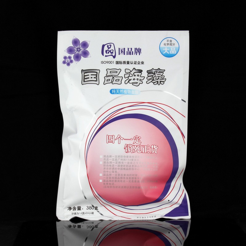 護膚正品特價 國品海藻面膜380g 天然海藻顆粒面膜粉美白補水保濕工廠,批發,進口,代購