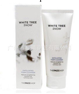 批發韓國THE FACE SHOP白樹維他美白洗面奶工廠,批發,進口,代購