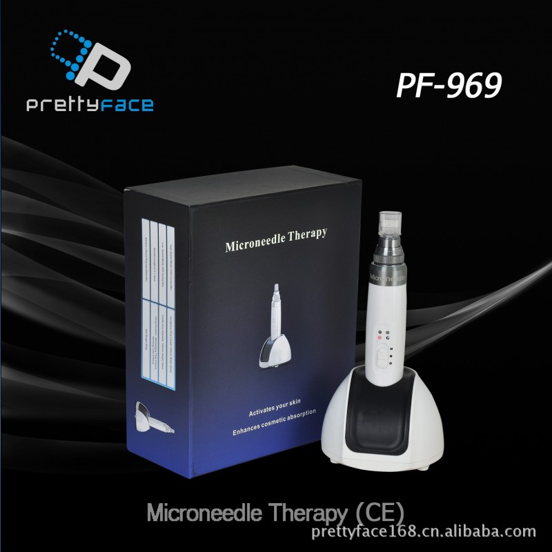 PF-969 充電式電動微針 滾輪微針 微創美容儀器  廠傢直銷工廠,批發,進口,代購