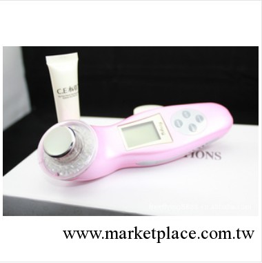 液晶光動力超聲波美容儀 潔面儀 導入導出美容儀 面部按摩儀工廠,批發,進口,代購