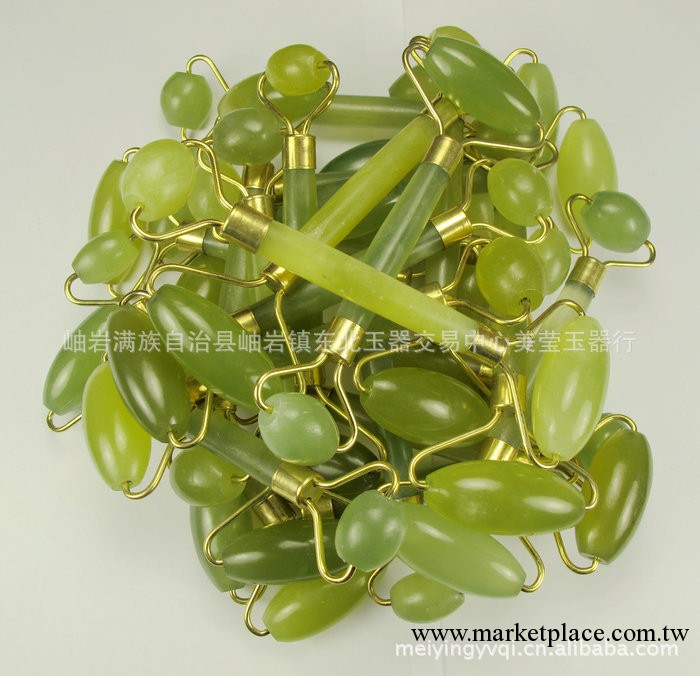 玉石保健美容器 玉石護膚瘦臉器 瘦臉輪 極品岫玉美容器MRQ01批發工廠,批發,進口,代購