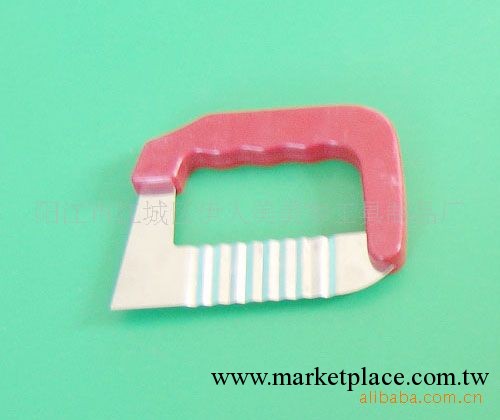 塑料手柄切菜刀,整形切刀,菜切,波紋型刀,切刀,工廠,批發,進口,代購