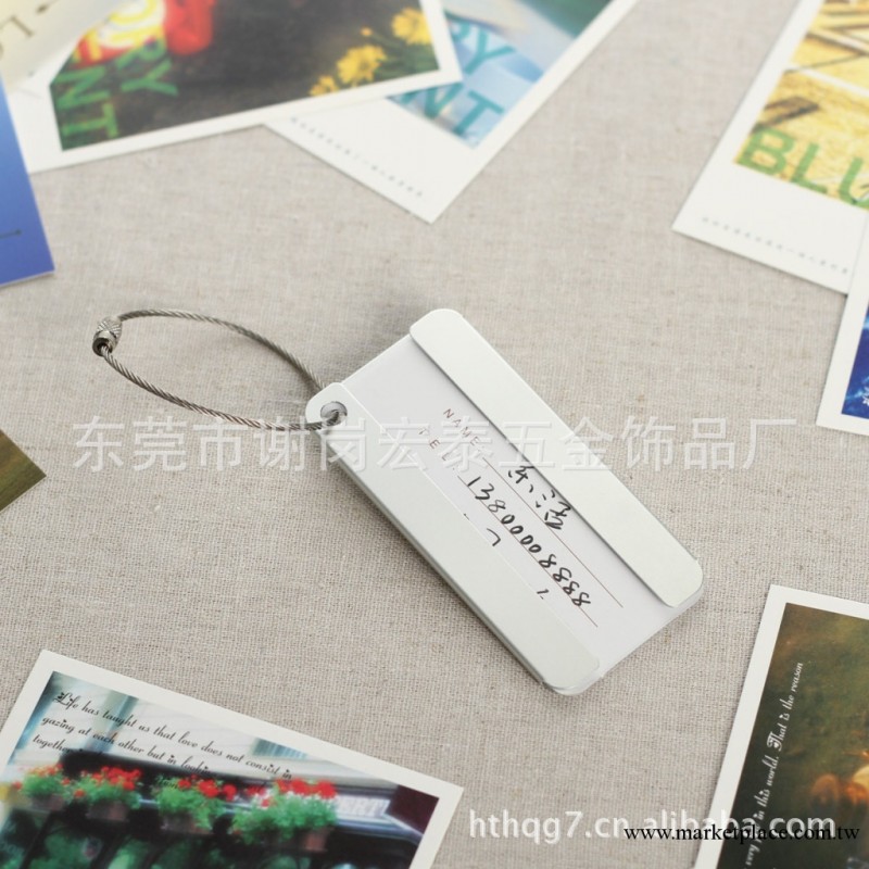 供應（簡單風格）方形金屬行李牌 價廉物美 個性新穎  歡迎選購工廠,批發,進口,代購