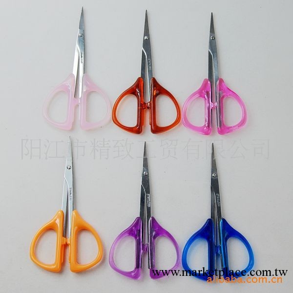 供應剪刀/美容剪/方柄流尖剪/塑料剪工廠,批發,進口,代購