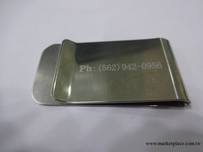 廠傢直銷 高級不銹鋼錢夾 精美銀行錢夾工廠,批發,進口,代購