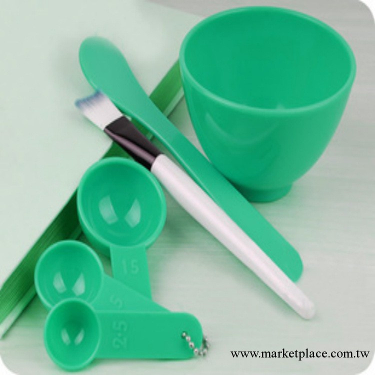 F063 面膜美容工具四件套 面膜棒，面膜碗，面膜刷，計量器工廠,批發,進口,代購