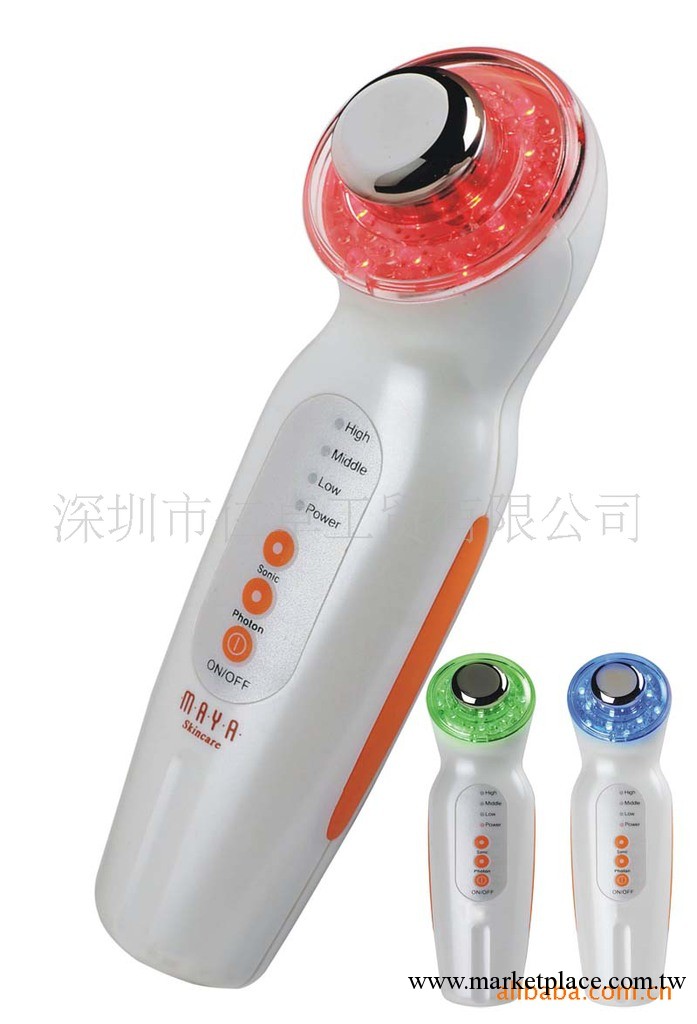 超聲彩光美膚儀，超音彩光嫩膚儀、精華素導入儀、彩光儀工廠,批發,進口,代購