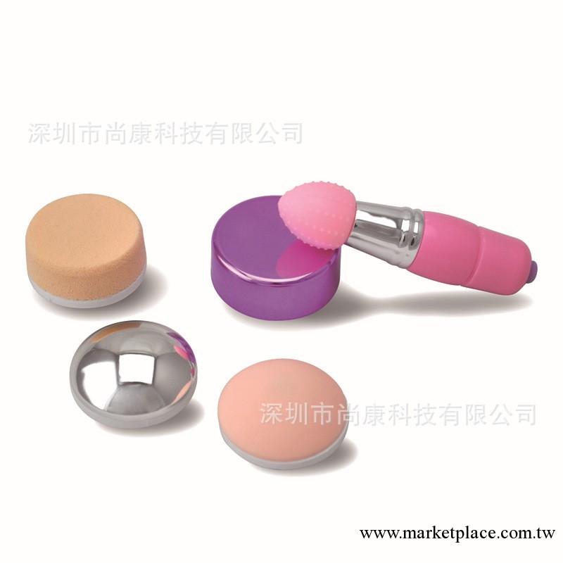 潔面套裝 電動粉撲+導入器+臉部清潔儀+導入儀 四合一韓版美容器工廠,批發,進口,代購