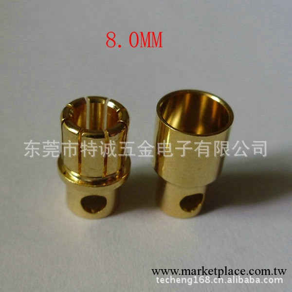 直銷優質 2.0MM,3.0mm  4.0mm 5.5mm 8.0mm 等 香蕉插頭RC連接器工廠,批發,進口,代購