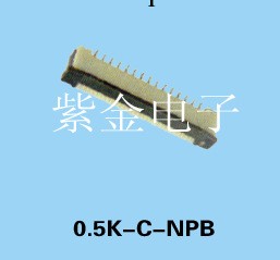 大量生產電子連接器 條型連接器接插件 插座連接器 0.5K-C-NPB工廠,批發,進口,代購