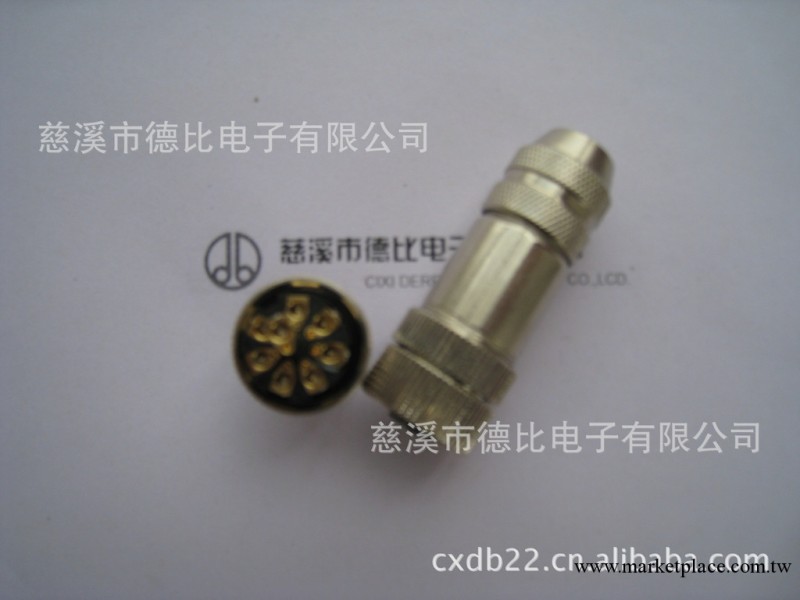 廠傢供應M12連接器，可屏蔽連接器工廠,批發,進口,代購