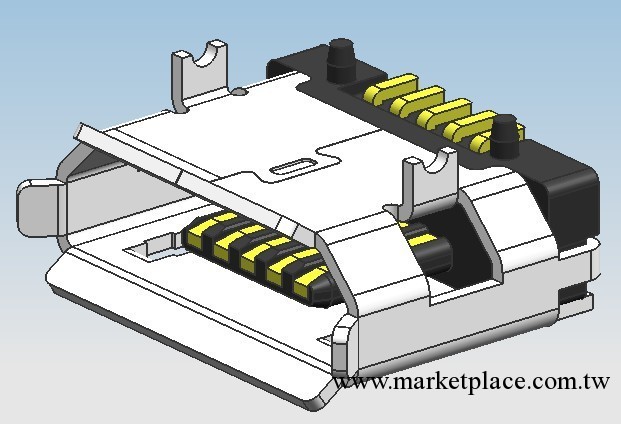 供應 USB連接器 MICRO-插件 5.9 USB母座工廠,批發,進口,代購