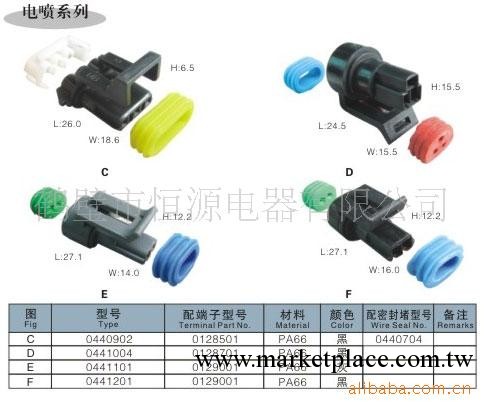 汽車插接器，連接器0440902，0440401工廠,批發,進口,代購