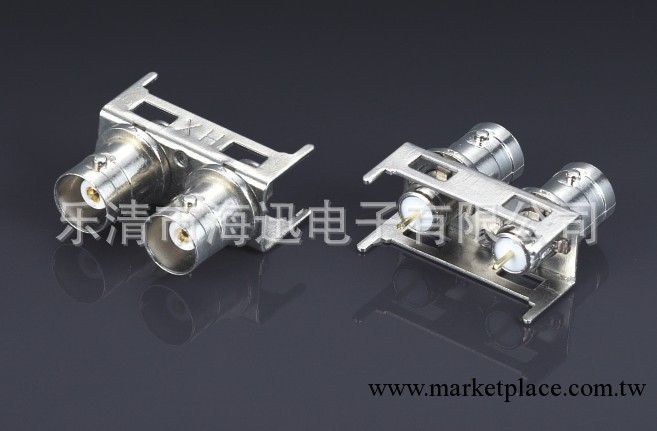 供應BNC連接器 Q9頭雙層BNC BNC直腳插座-180度 bnc接頭工廠,批發,進口,代購