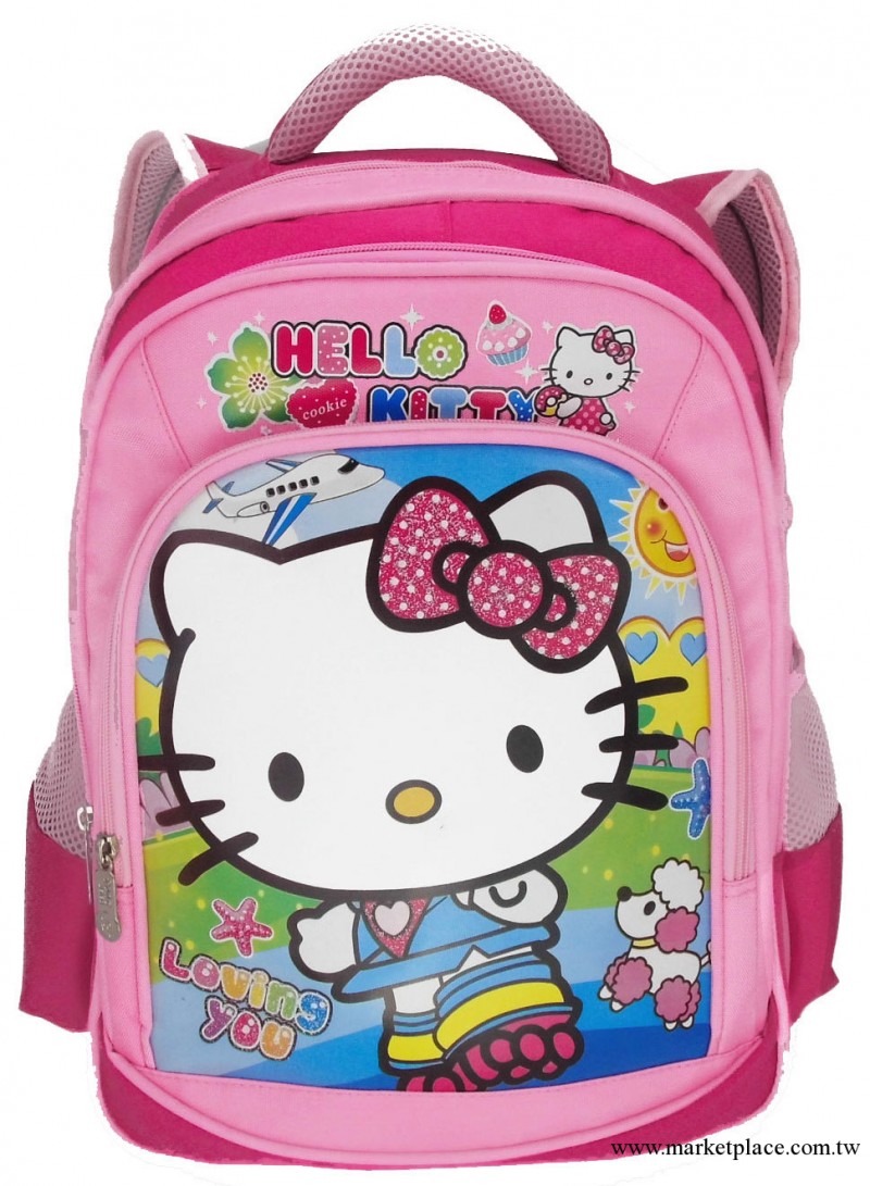 3207#B款 KT貓書包 HELLO KITTY 書包 卡通書包 兒童書包 特價工廠,批發,進口,代購