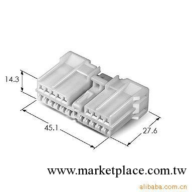 KET汽車連接器MG611517插件SDLII工廠,批發,進口,代購