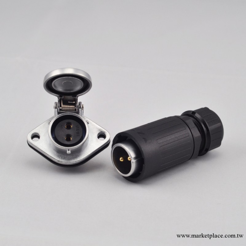 YZK卡口式兩芯連接器航空插YA-20-CJ02E-03工廠,批發,進口,代購