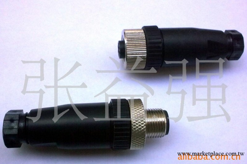 廠傢直銷M12航空插頭插頭 M12圓形連接器工廠,批發,進口,代購