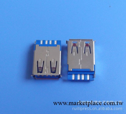 usb3.0 af焊線 usb3.0插頭插座 連接器 usb af插頭插座工廠,批發,進口,代購