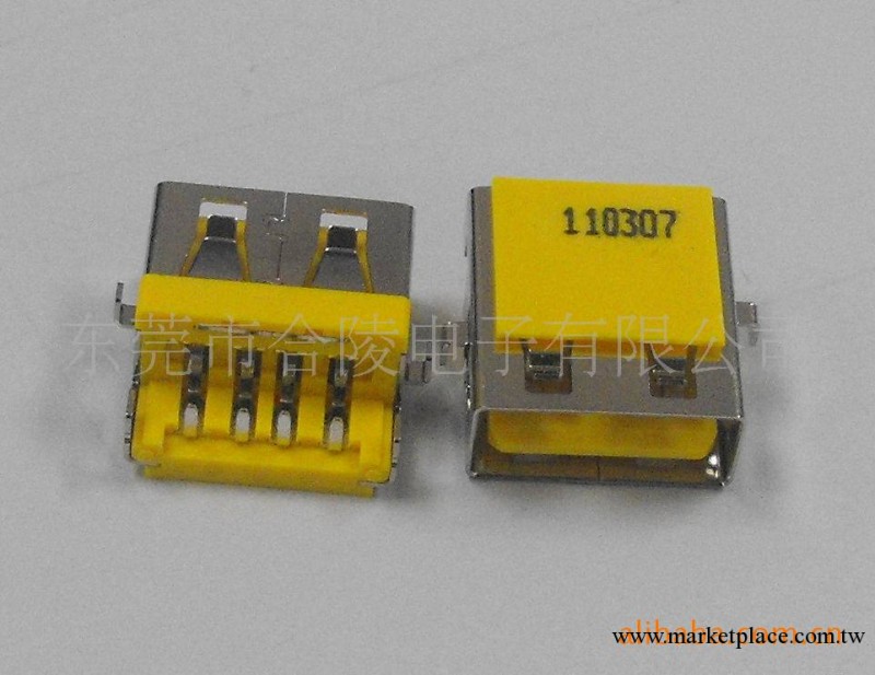 USB A母4PIN沉板式 筆計本使用連接器工廠,批發,進口,代購
