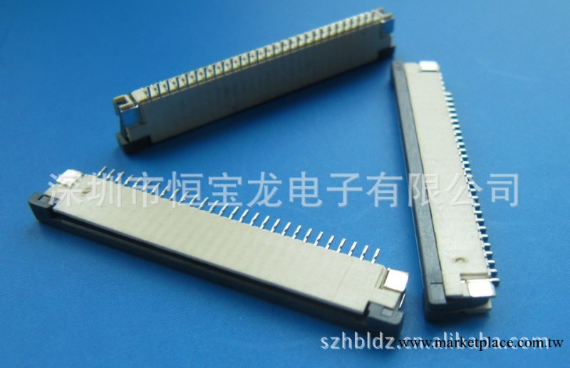 廠傢直銷FPC/FFC連接器1.0間距28P上接下接工廠,批發,進口,代購