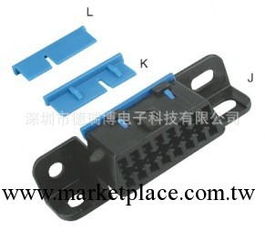 汽車連接器DJ7161-1.6-21德爾福Delphi12110250工廠,批發,進口,代購