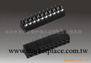 深圳廠傢批發柏立森牌2.0蜈蚣腳單排母連接器工廠,批發,進口,代購