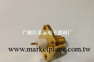SMA-KFD， SMA帶方法蘭頭，天線連接器，F頭工廠,批發,進口,代購