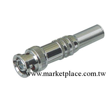 BNC連接器/BNC頭/攝像機接頭/監控接頭/Q9頭鍍金銅針/焊接工廠,批發,進口,代購
