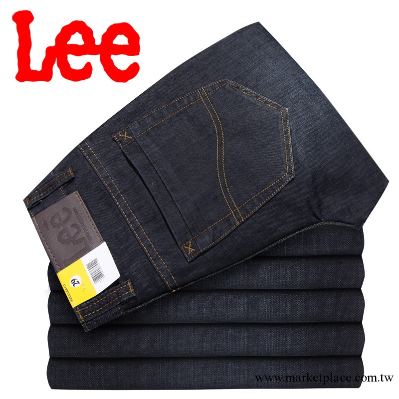 Lee男士牛仔褲一件代發淘寶專供Lee李力牌男士式韓版修身牛仔長褲工廠,批發,進口,代購