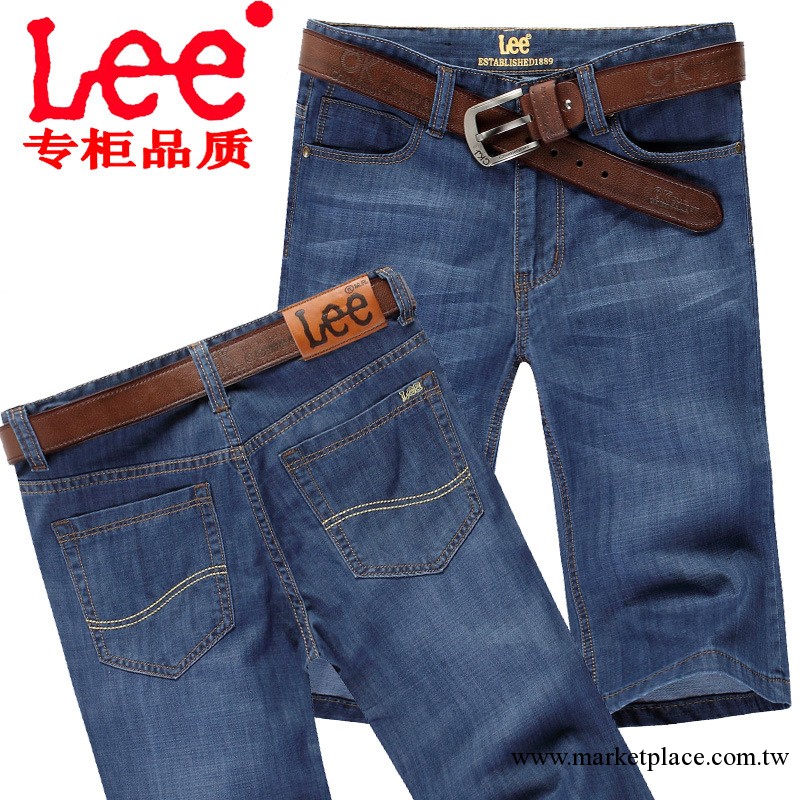 9903lee廣州增城時尚品牌牛仔褲男裝牛仔褲廠批發男士五分中褲子工廠,批發,進口,代購