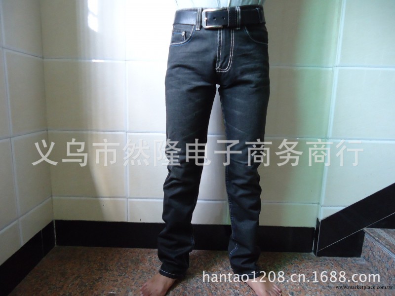 品牌男士修身直筒牛仔褲 庫存男款牛仔褲批發 男式尾貨牛仔褲特價工廠,批發,進口,代購