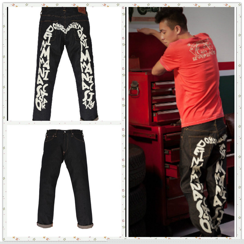 2013新款陳冠希EVISU 福神潮男裝 男士字謎大M原色牛仔褲 男批發工廠,批發,進口,代購