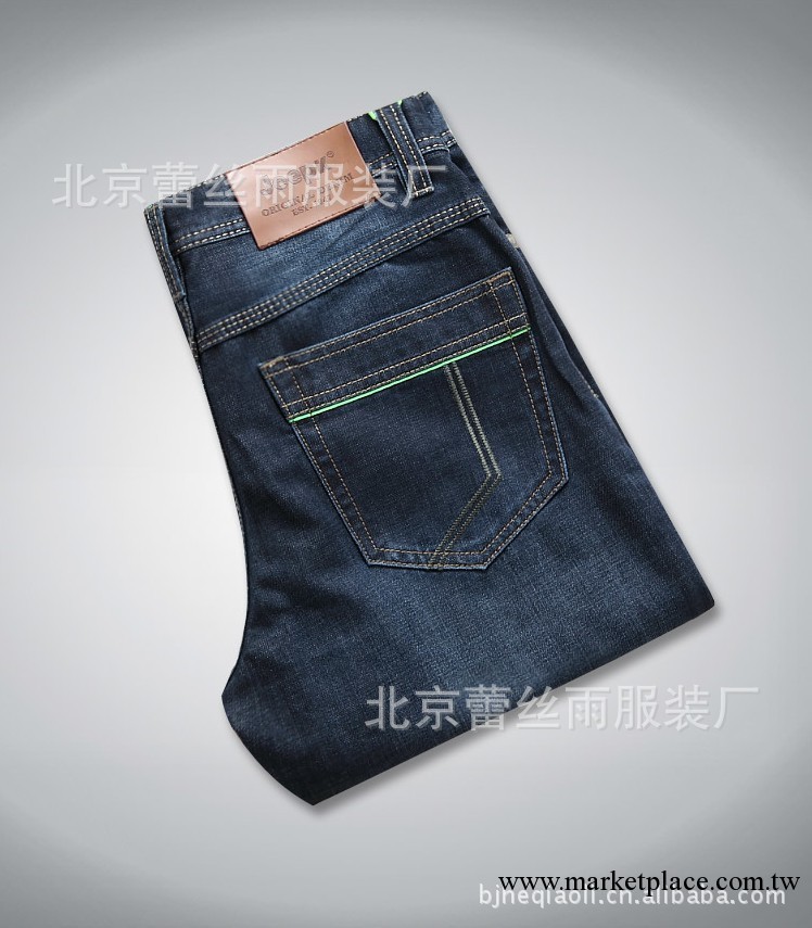 秋冬新款jeep專櫃正品男士休閑牛仔褲加厚廠傢直銷批發3248工廠,批發,進口,代購