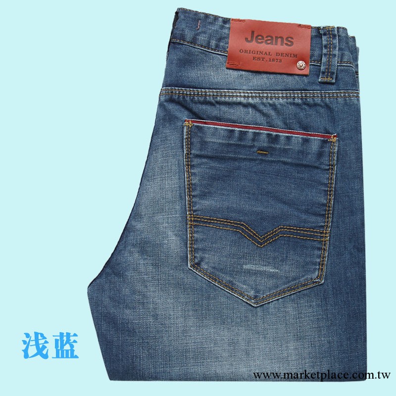 男裝男士牛仔褲jeans男直筒修身中低腰休閑長褲2013春新款潮韓版工廠,批發,進口,代購